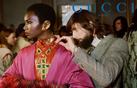 gucci advertisements.